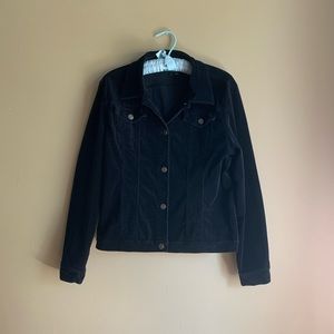 Gorgeous soft corduroy Gabriella Jean jacket style.